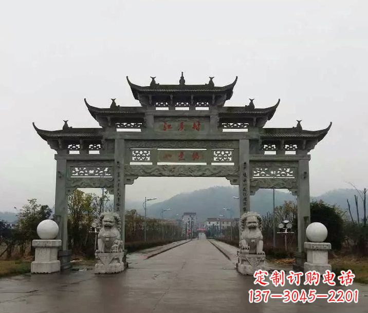 泰州牌坊石雕传承民间文化