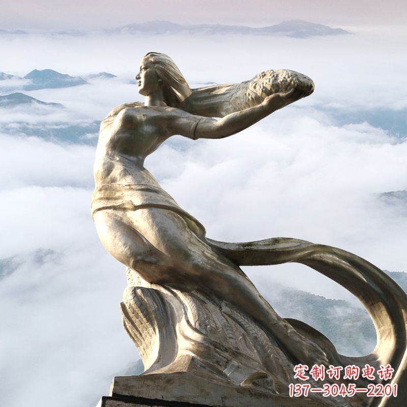 泰州女娲补天——神话中的传奇雕塑