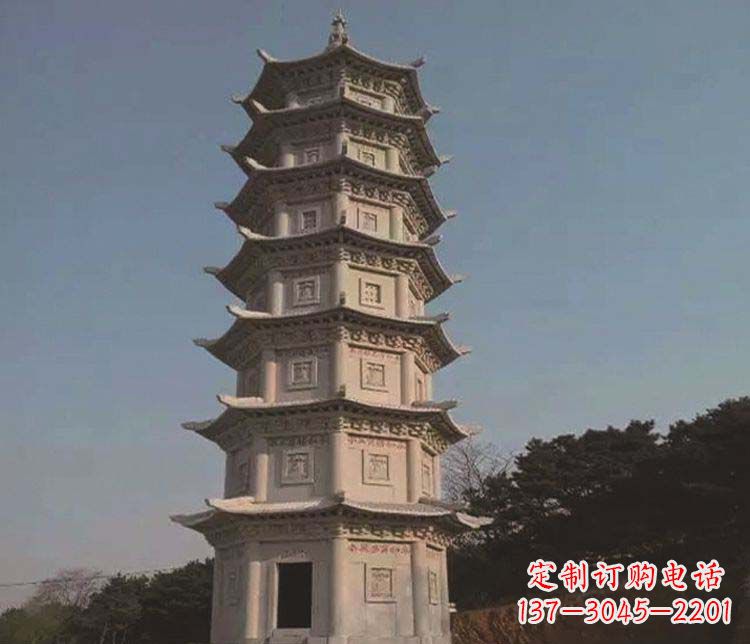 泰州宝塔雕塑大理石的艺术精品