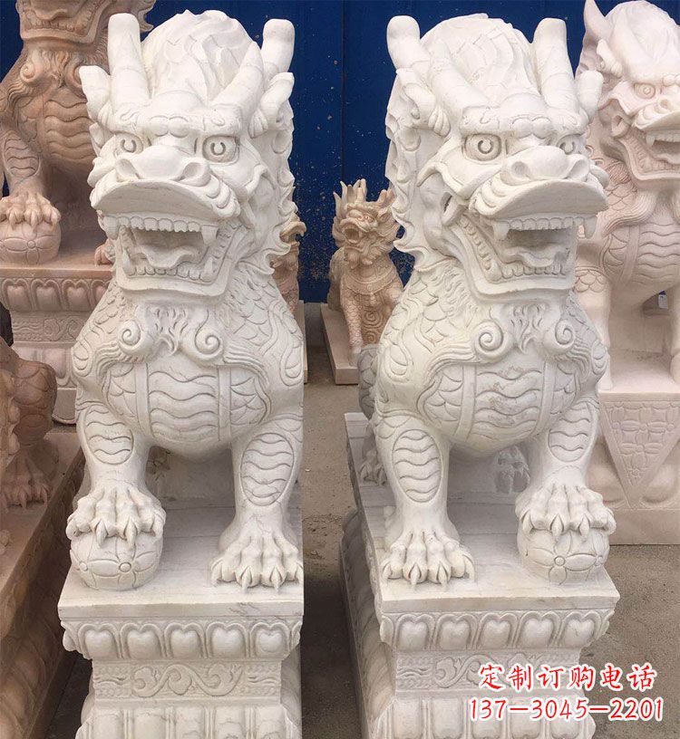 泰州大理石麒麟——古典精美的雕塑艺术