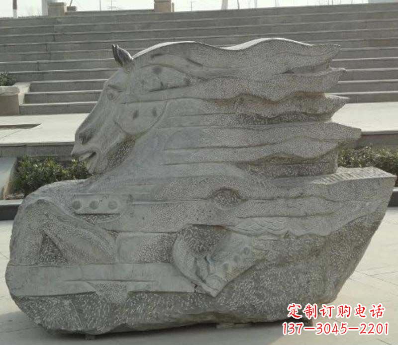 泰州大理石马雕百年传统的精美杰作