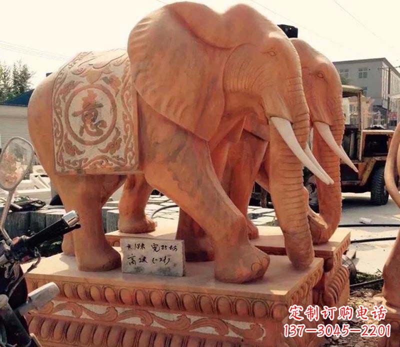 泰州大象雕塑 传承古典文化的艺术精品