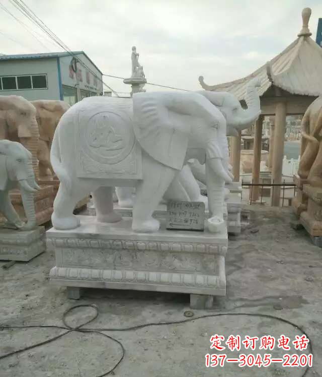 泰州大理石大象——雕塑之美