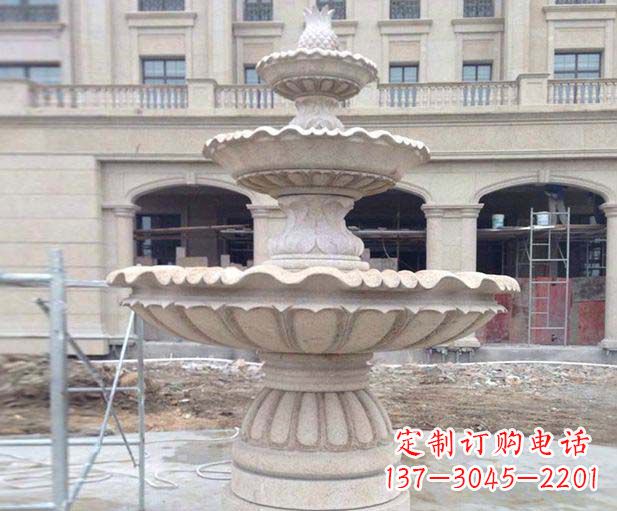 泰州大理石喷泉雕塑