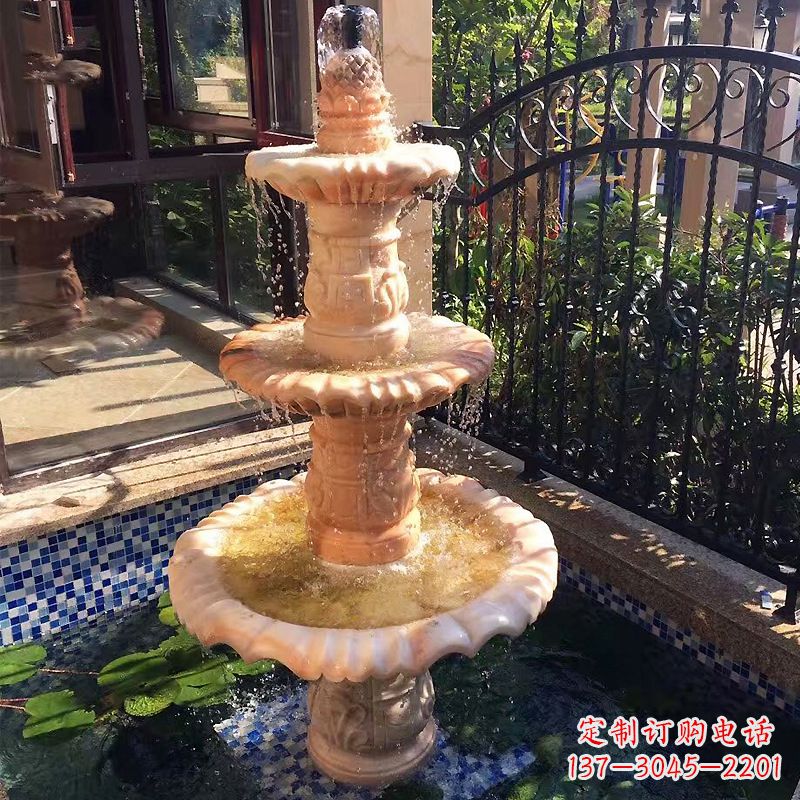 泰州大理石雕刻风水球赋予神秘力量