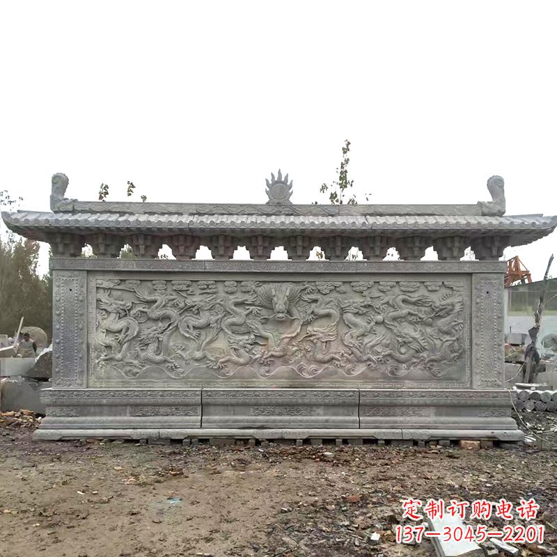 泰州大理石影壁雕塑美丽的艺术精品