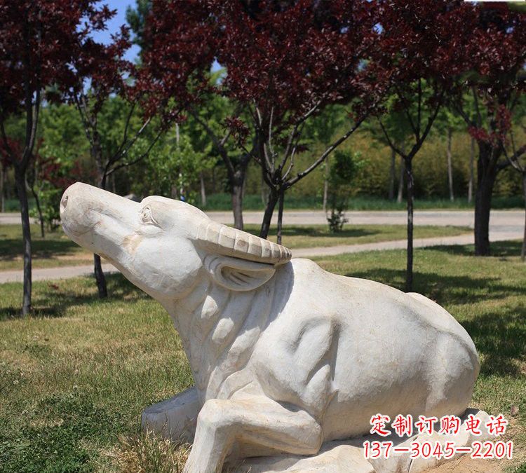 泰州大理石动物雕塑传承文化的艺术精品