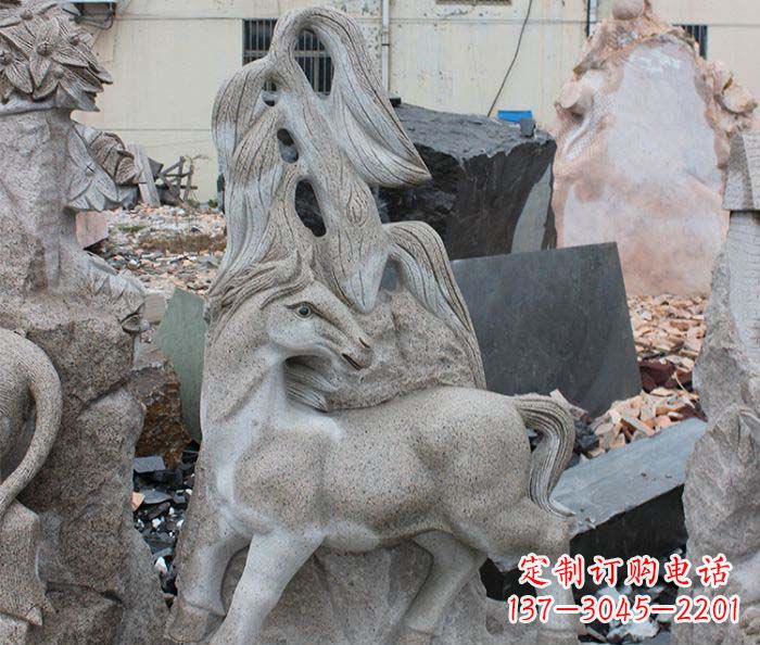 泰州大理石动物雕塑丰富多彩的艺术品