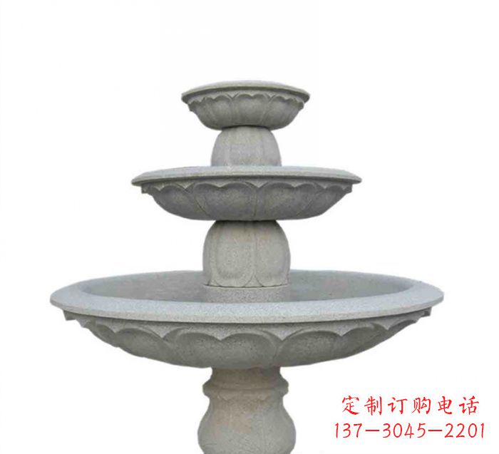 泰州大理石多层喷泉石雕——精美而充满灵性的艺术杰作