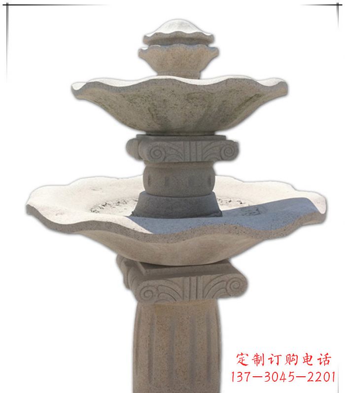 泰州大理石多层喷泉石雕精美绝伦的艺术形式