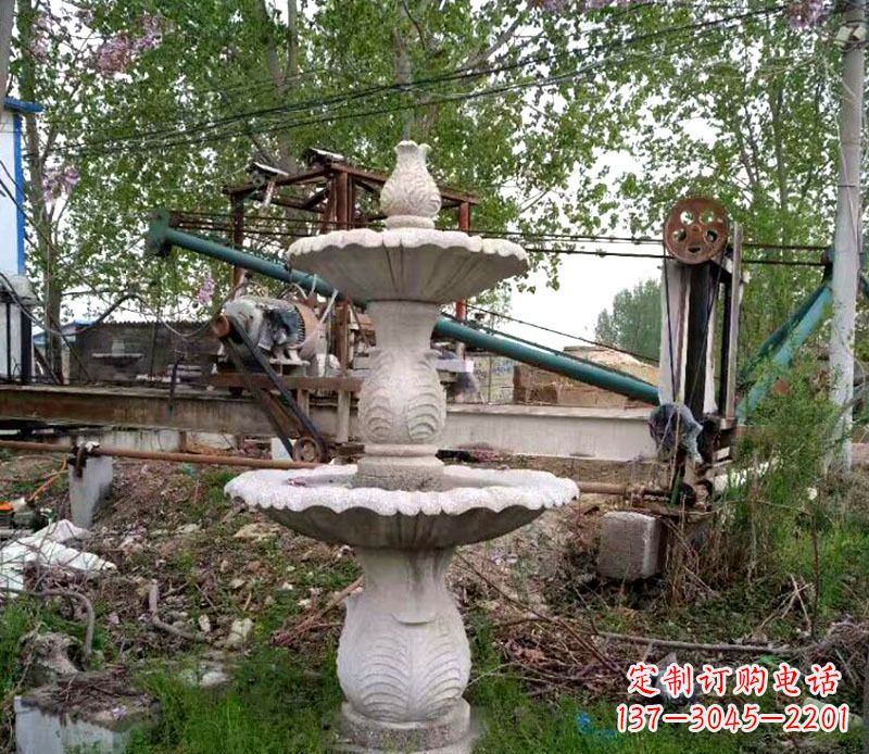 泰州大理石多层喷泉石雕雕塑艺术的精美之作