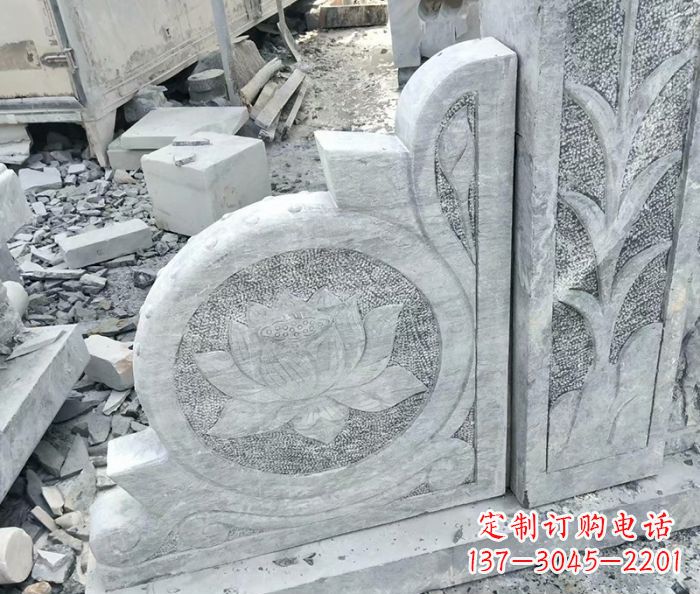 泰州仿古大理石栏板雕塑——穿越时空,传承古典美学