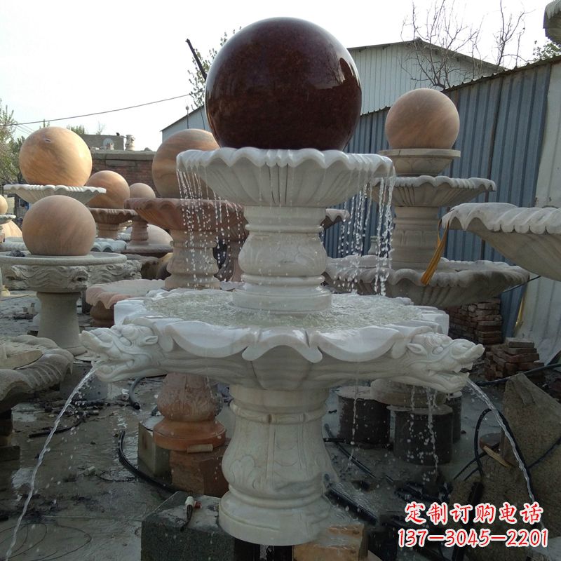泰州大理石风水球雕塑传统文化的艺术精髓
