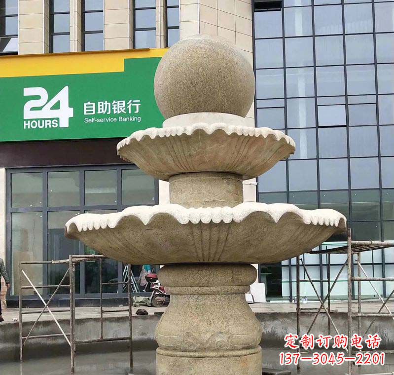 泰州大理石风水球喷泉雕塑——振奋人心的艺术杰作