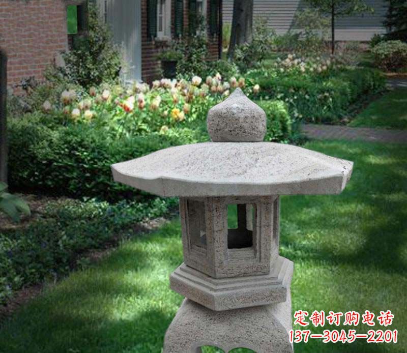 泰州大理石宫灯雕塑
