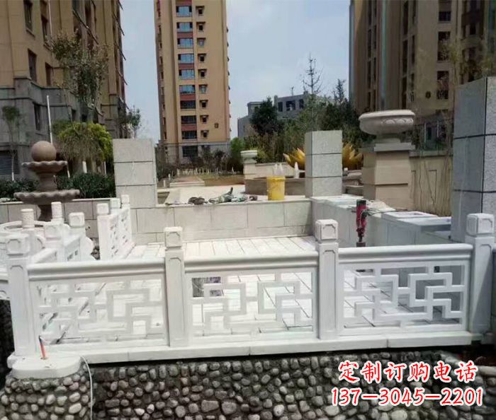 泰州精美大理石国旗台石雕雕塑