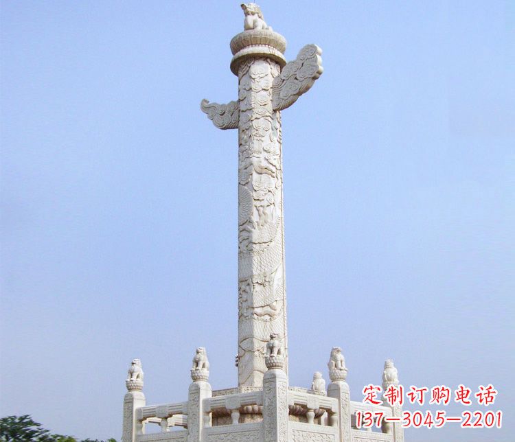 泰州大理石华表雕塑