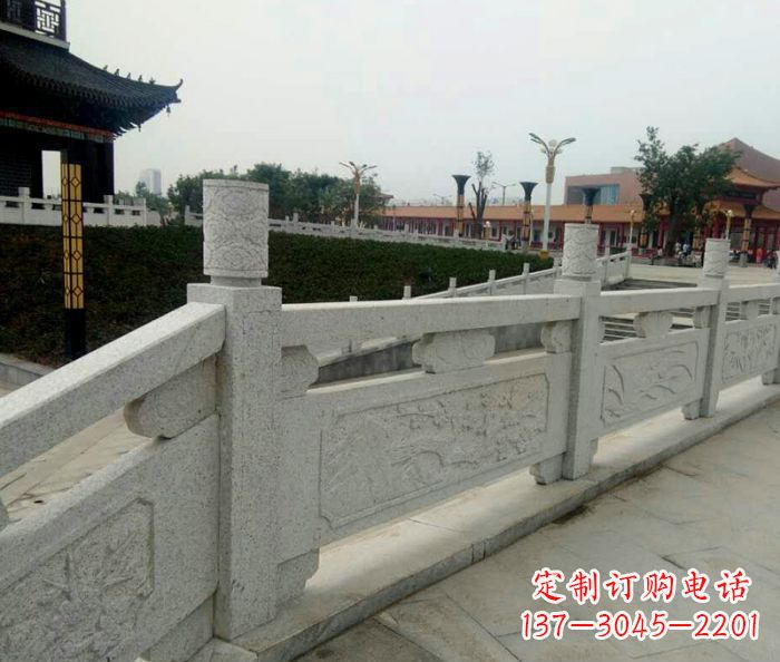 泰州精美大理石栏板雕塑