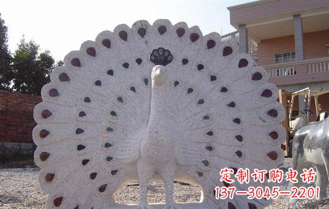 泰州精美绝伦的孔雀石雕塑