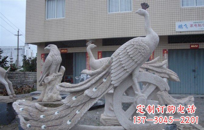 泰州大理石孔雀石雕塑