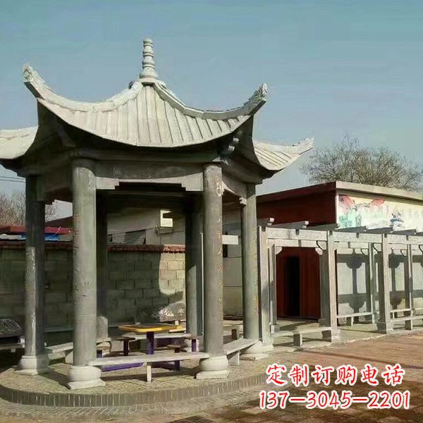 泰州大理石凉亭庭院亭子