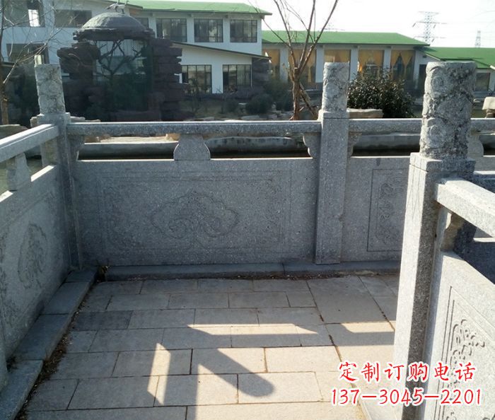泰州精美大理石栏板雕塑