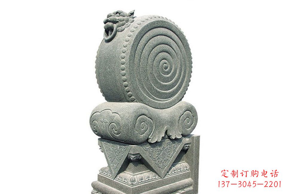 泰州门墩招财石雕