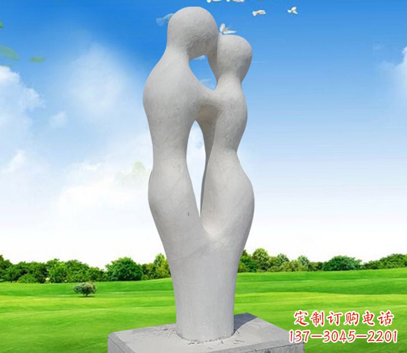 泰州情侣石雕，永恒的爱恋