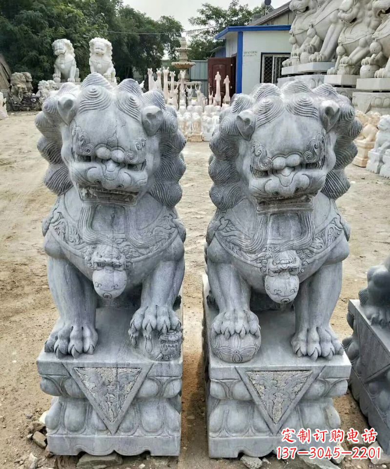 泰州大理石狮子石雕塑