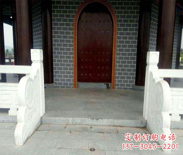 泰州高品质大理石栏板雕塑
