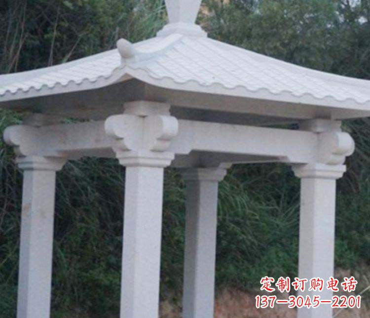 泰州大理石凉亭雕塑