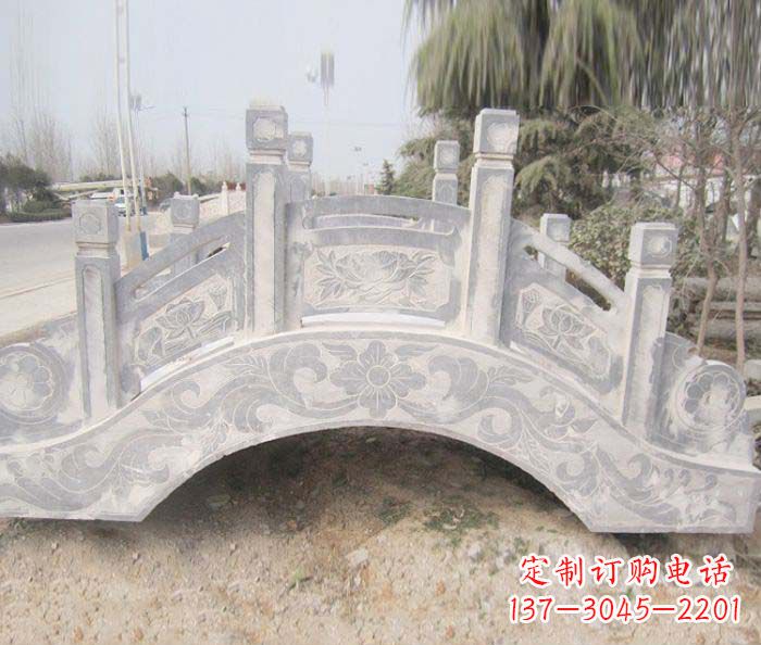 泰州精美大理石小型拱桥石雕