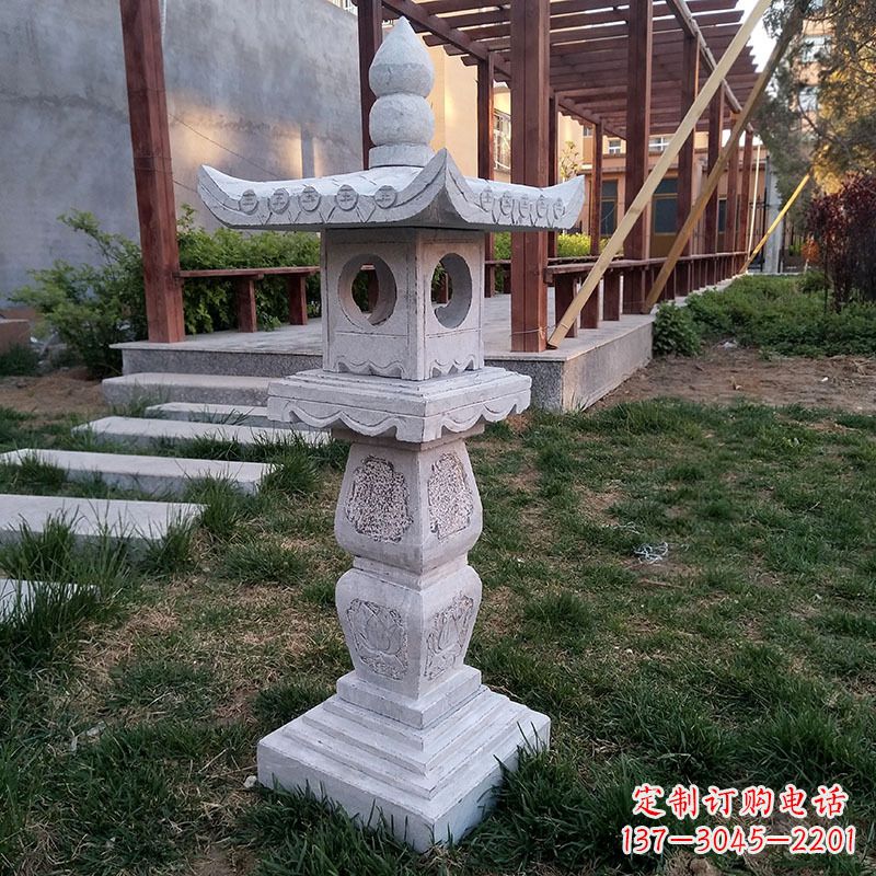 泰州大理石灯笼雕塑