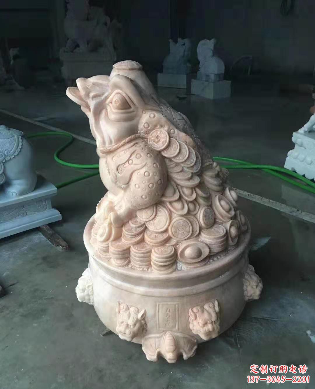 泰州精致石雕动物雕塑