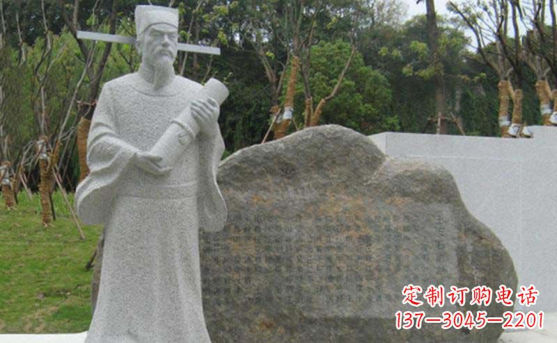 泰州精致大理石雕塑——传承王安石精神