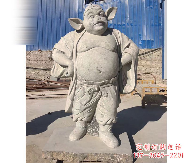泰州大理石猪八戒雕塑