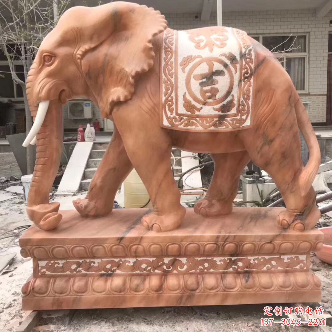 泰州欣赏传统工艺精湛的大象雕塑