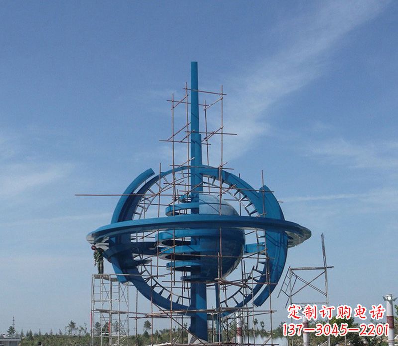 泰州品质卓越的大型不锈钢地球雕塑