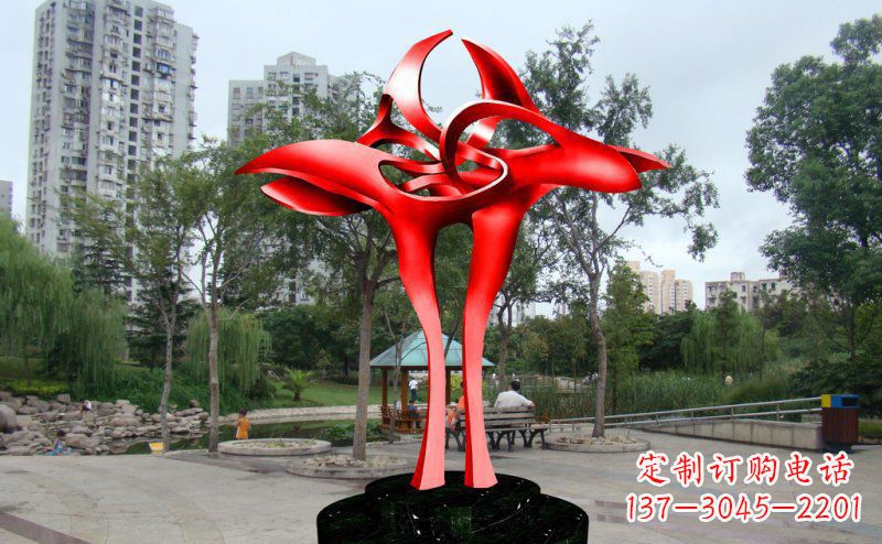 泰州精美的不锈钢仙鹤雕塑