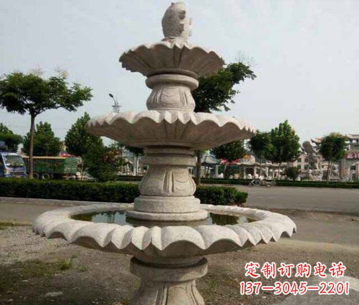泰州精美的喷泉石雕塑