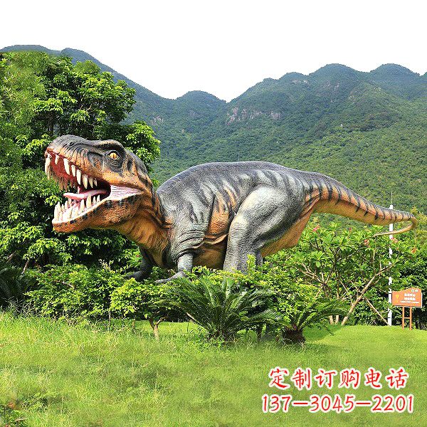 泰州大型仿真恐龙公园雕塑