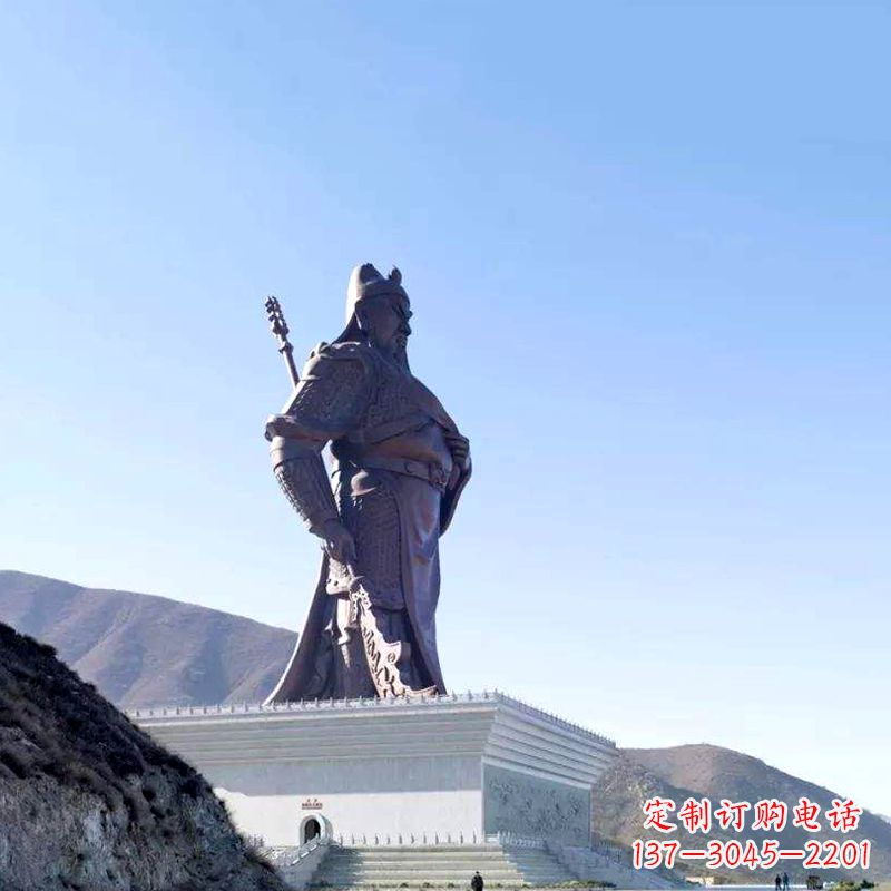 泰州关公铸铜雕塑——传承三国历史文化的精美雕塑