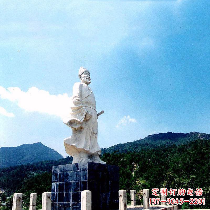 泰州大型景区历史名人朱元璋石雕塑像