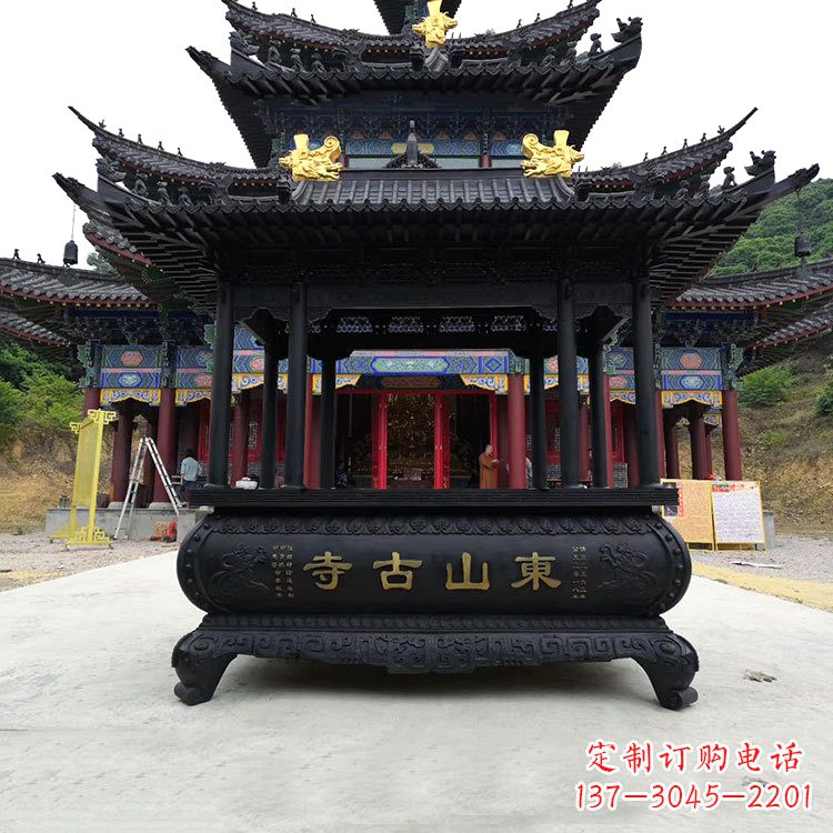 泰州大型寺庙香炉雕塑