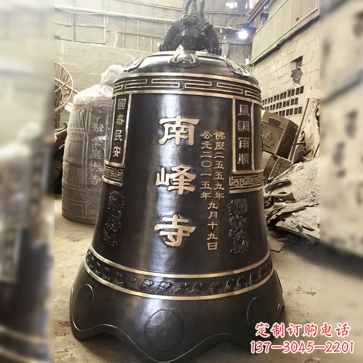 泰州大型铜钟雕塑,用精湛工艺刻画出非凡品质