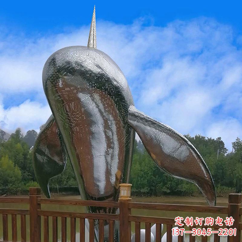 泰州大型不锈钢动物雕塑