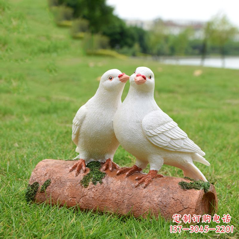 泰州精美大型和平鸽雕塑