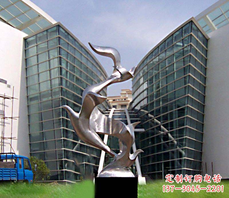 泰州大雁不锈钢雕塑