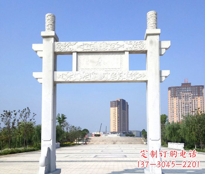 泰州石牌楼雕塑——精美的浓缩艺术