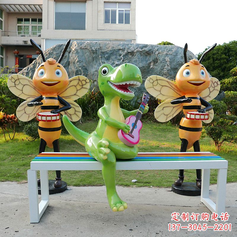 泰州吉他恐龙雕塑